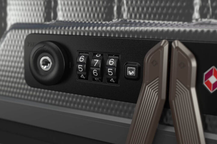 Integrated TSA locks