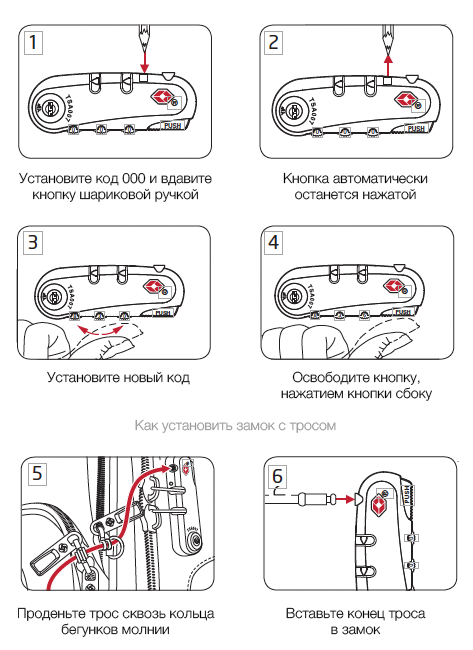 Кодовый замок TSA