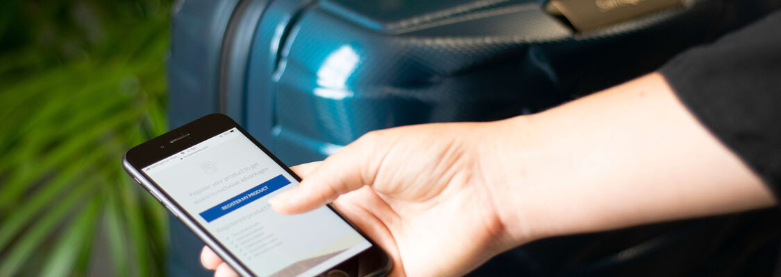 Register your suitcase